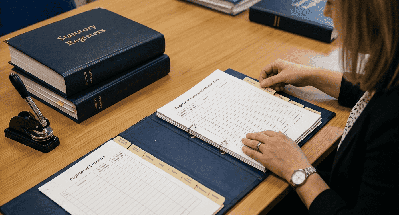 UK Company Statutory Registers Maintenance